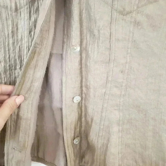 Chico's Gold Jacket - Picture 3 of 5